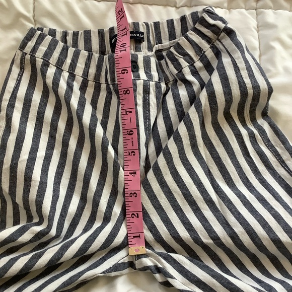 Brandy Melville Striped Cotton Stretch Crop Pants 24”x25” - Picture 6 of 11